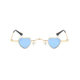 Durlarc Heart-shaped Full frame Metal Sunglasses