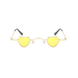 Durlarc Heart-shaped Full frame Metal Sunglasses