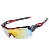 Aerial Rectangle Acetate Cycling Sport Sunglasses Kit