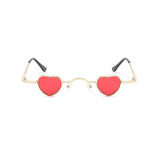 Durlarc Heart-shaped Full frame Metal Sunglasses