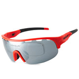 Airborne Rectangle Acetate Cycling Sport Sunglasses Kit