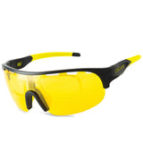 Airborne Rectangle Acetate Cycling Sport Sunglasses Kit