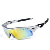 Aerial Rectangle Acetate Cycling Sport Sunglasses Kit