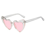 Cersei Heart-shaped Full frame Metal Sunglasses